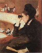 At the Opera Mary Cassatt